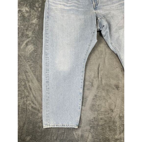 Levi's 501 Premium Women's Light Wash Button Fly Big E Jeans Size 22W - Picture 9 of 13